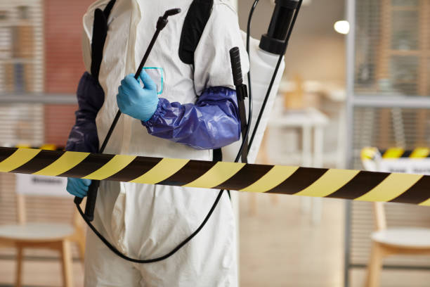 Professional Crime Scene Cleanup technician working in Frenchtown, NJ
